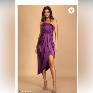 One shoulder Asymmetrical dress